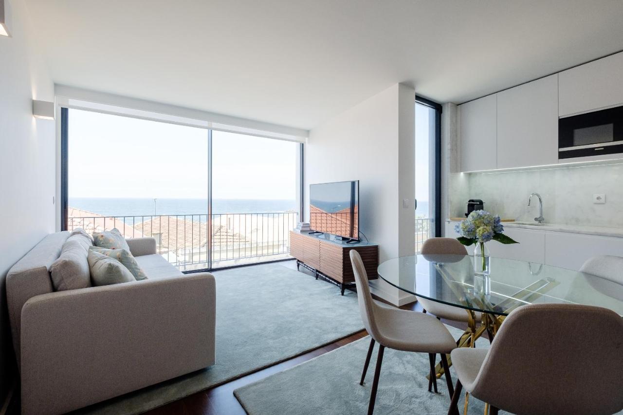 Boutique Rentals- Bliss By The Sea Apt- Ocean Views In Foz Beach Porto Bagian luar foto